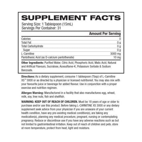 Ronnie Coleman L-Carnitine XS 4000