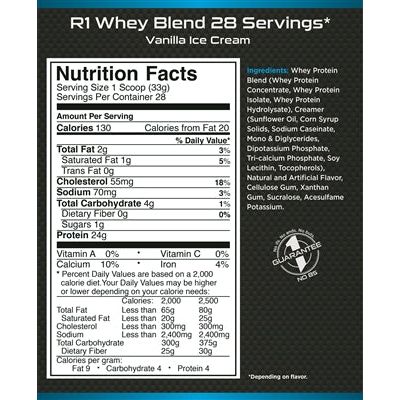 Rule 1 Whey Blend - Gym Freak Supplements