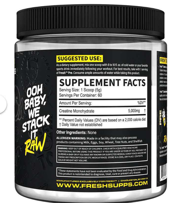 Fresh Supps Creatine Monohydrate