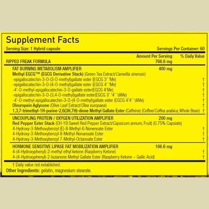 Pharmafreak Ripped Freak Fat Burner