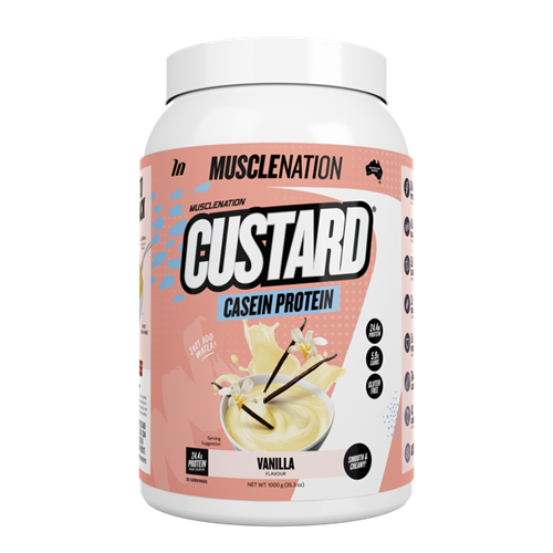 Muscle Nation Custard Casein Protein