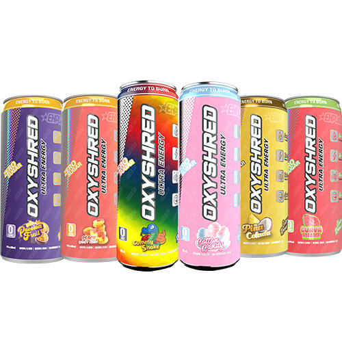 EHP Labs OxyShred and C4  Ultra Energy Cans
