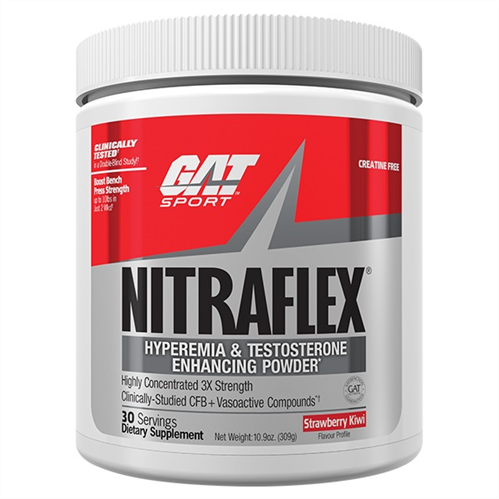 Gat Sport Nitraflex Pre Workout & Testosterone Formula - Gym Freak Supplements