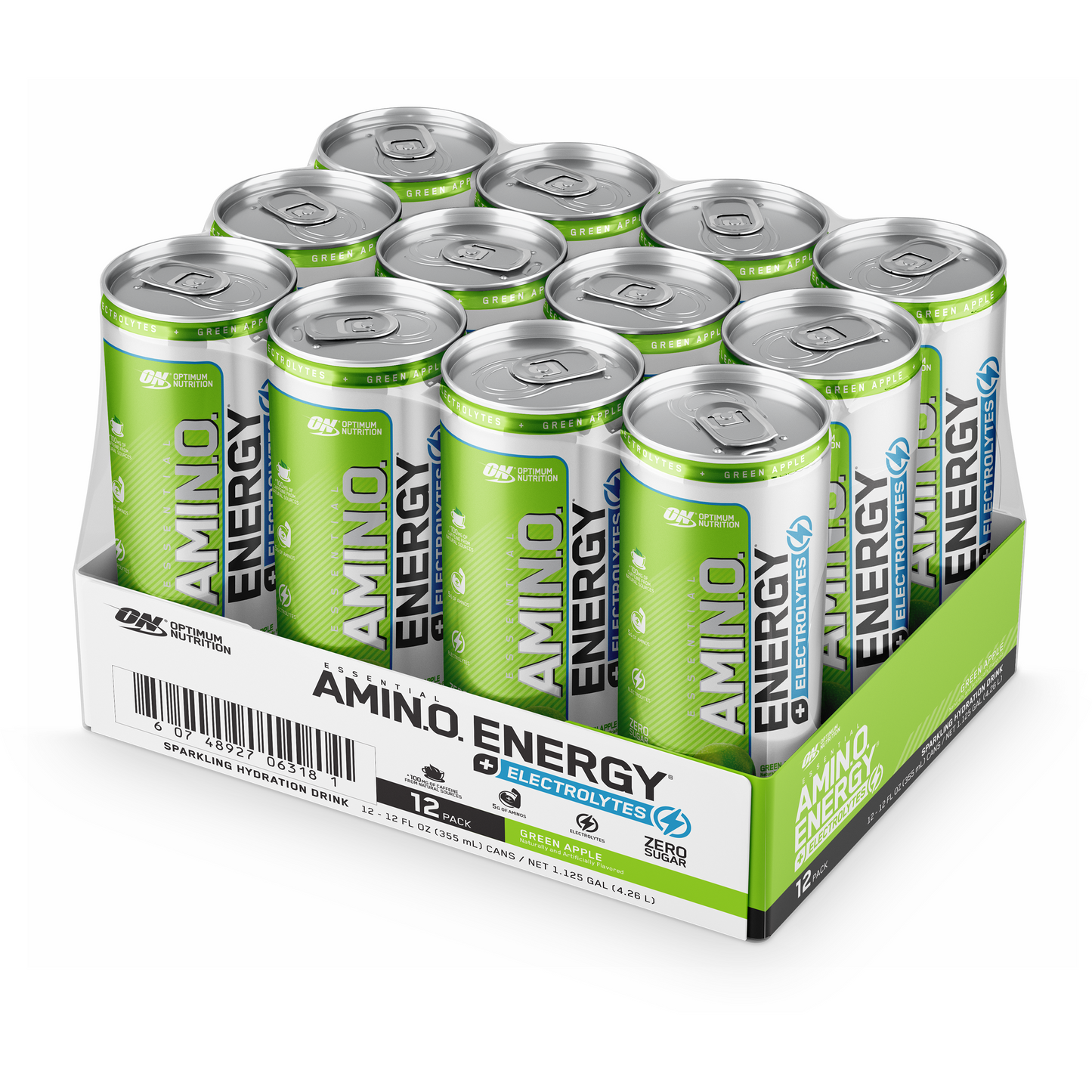 ON Sparkling Amino Energy RTD 12pk - Gym Freak Supplements