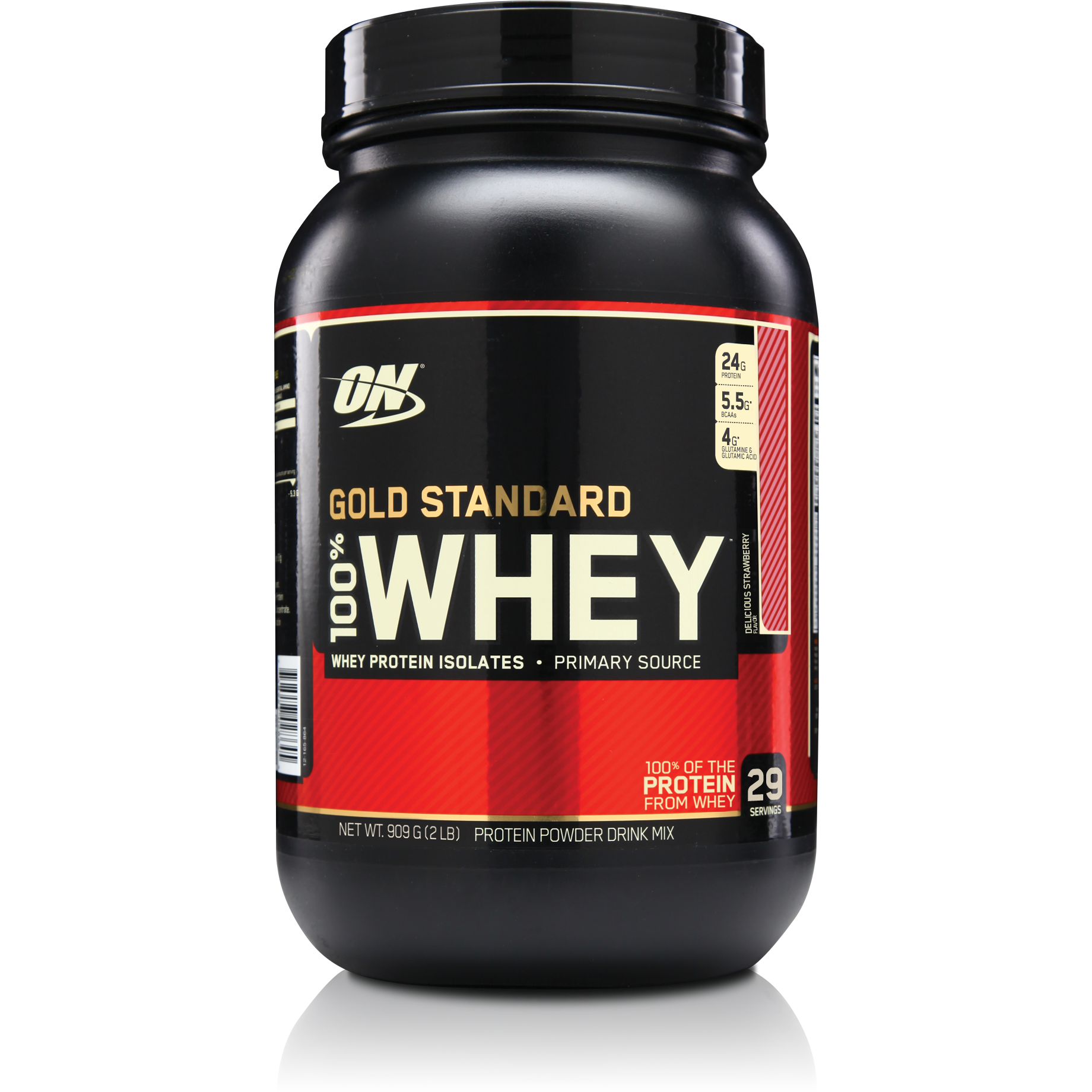 100% Gold Standard Whey 2lb - Gym Freak Supplements